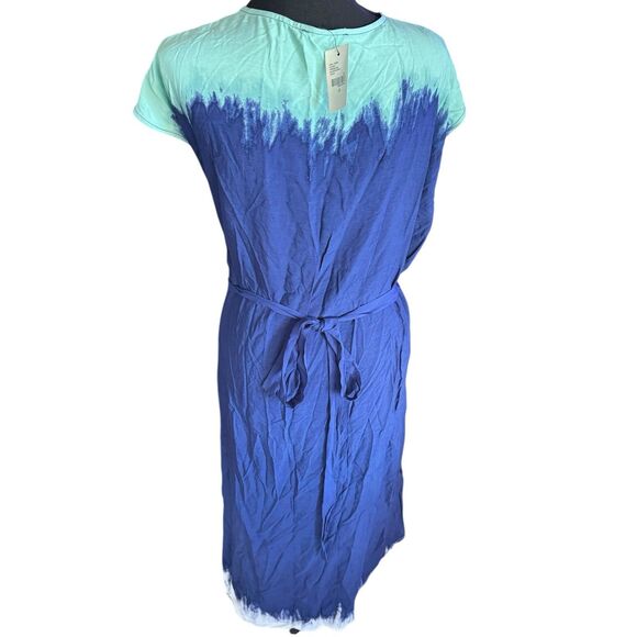 NWT Lane Bryant‎ Womens Dip-Dye Wrap Dress Plus sizes 22 New Navy - Picture 4 of 9